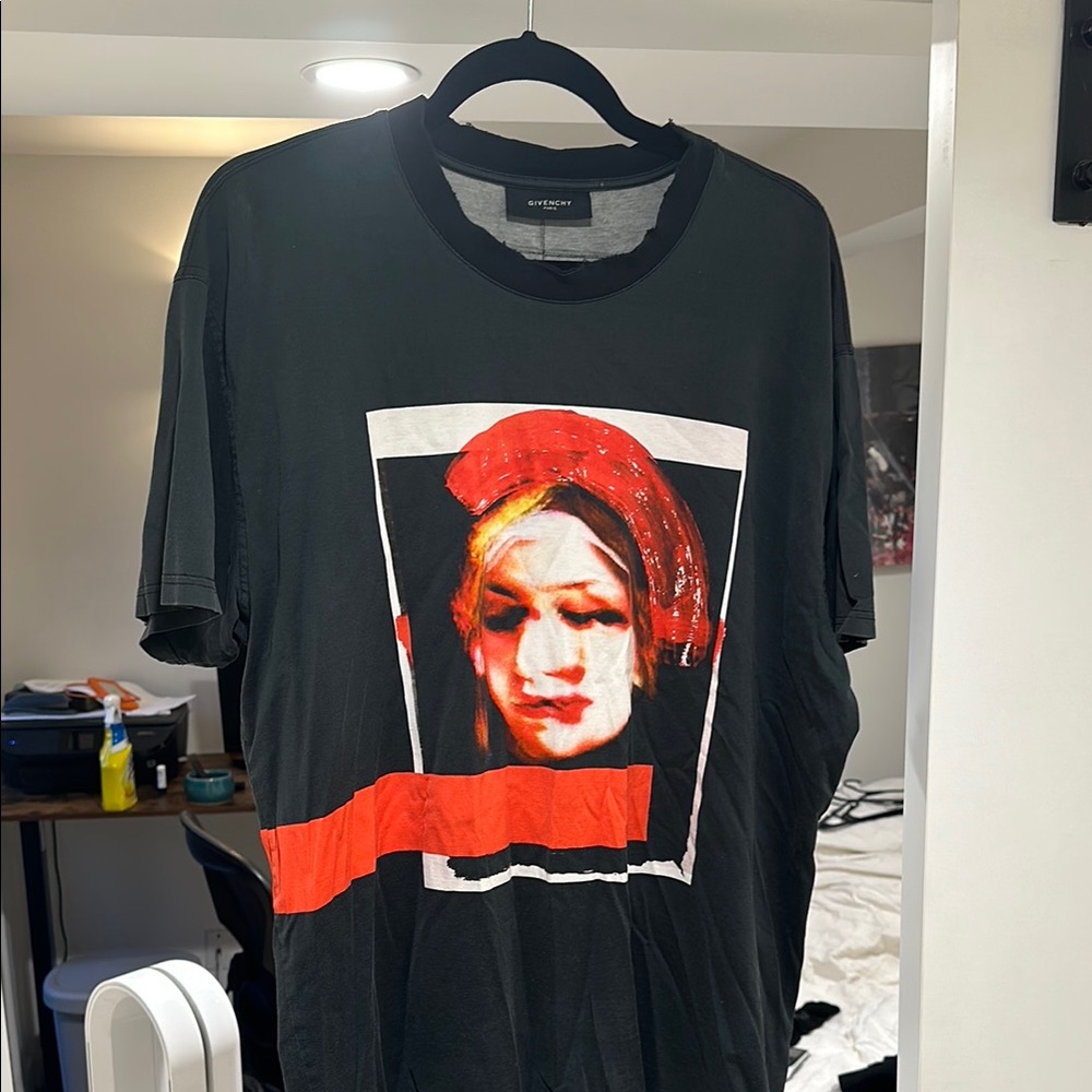 Givenchy Black Graphic Tee